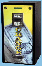 dollar bill changer