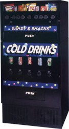 snack and soda vending machine