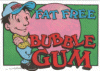 gumballs, candy vending labels